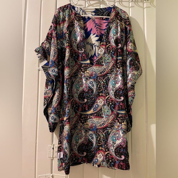 Meghan Los Angeles kimono style dress-small NWT - Picture 5 of 10